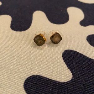 Gray geode studs